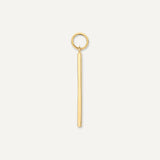 Bar Hoop Charm