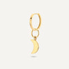 585er Gold Mond Ohrring-Einhänger - 5