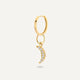 Pavé Zirkonia Oorbel Bedels Set