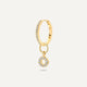 Pavé Zirkonia Oorbel Bedels Set