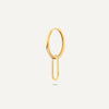 Or 14 Carats Charm Créole Solo Trombone - 5