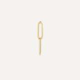 Solo Linked Paperclip Ohrring-Einhänger