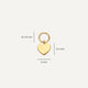 Heart Hoop Charm