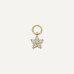 Charm para Aro de Circonita con Flor