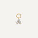 Zirkonia Lotus Creolberlock