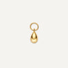 585er Gold Drop Hoop Charm - 1