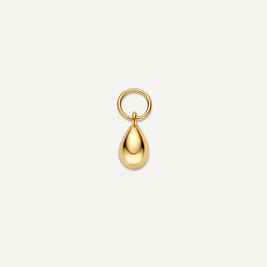 585er Gold Drop Hoop Charm - 1