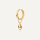 Drop Hoop Charm