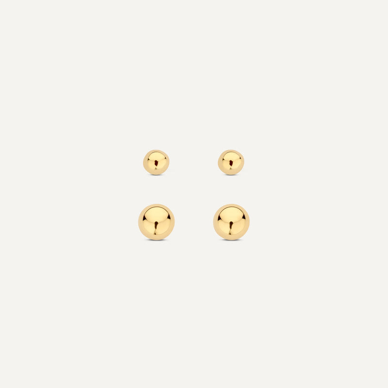 Bolletjes Oorbellen Set