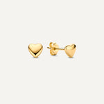 Puffy Heart Studs