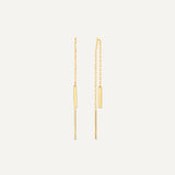 Boucles d'Oreilles Pendantes Bar