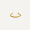14 Karat Gold Beaded Ear Cuff - 1