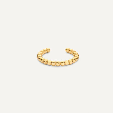 14 Karat Gold Beaded Ear Cuff - 1