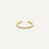 Zirkonia Eternity Ear Cuff