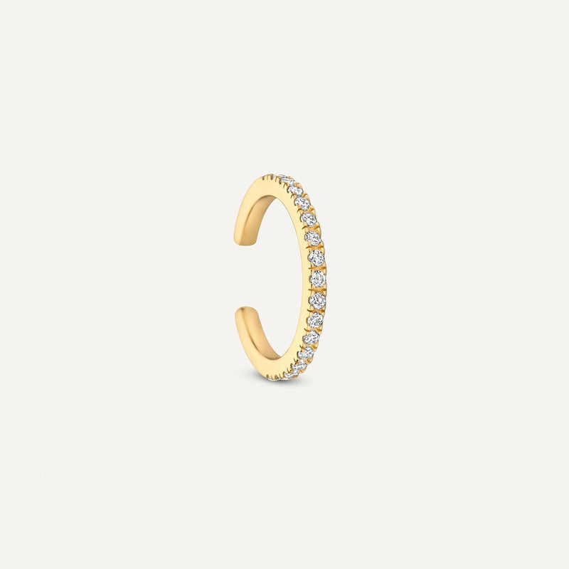 Cubic Zirconia Eternity Ear Cuff