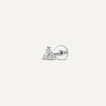 Mini Diamond Lotus Piercing (0.02 ct)