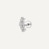 Diamond Curved Bar Piercing (0.06 ct)