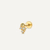 Diamond Sphere Cluster Piercing (0.02 ct)