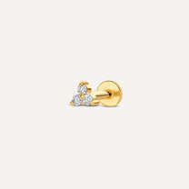 Mini Diamant Lotus Piercing (0.02 ct)