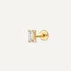 Piercing de Diamante Baguette 0.05 ct
