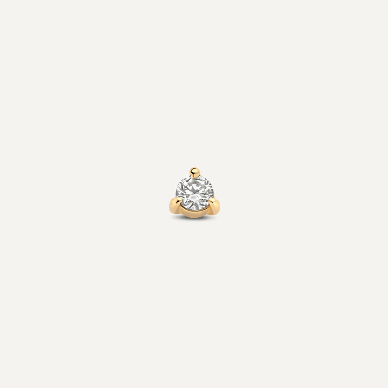Three Prong Diamond Piercing (0.05 ct)