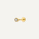 Diamant Bezel Set Round Cut Piercing (0.03 ct)
