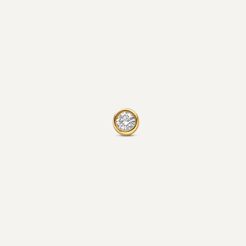 Diamant Bezel Set Round Cut Piercing (0.03 ct)