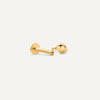 14 Karaat Goud Druppel Piercing - 6
