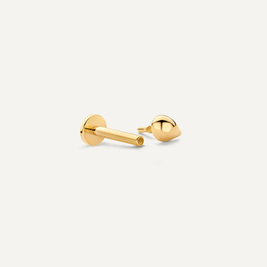 14 Karaat Goud Druppel Piercing - 6