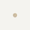 14 Karaat Goud met Diamanten Pavé Diamant Ronde Piercing (0.04 ct) - 5