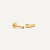 14 Karaat Goud Staaf Piercing - 6
