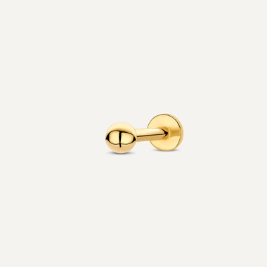14 Karat Gold Sphere Piercing - 1