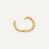 14 Karat Gold Beaded Cartilage Hoop Piercing (9mm) - 7