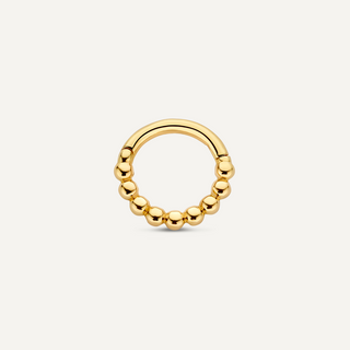 Perlebesat Bruskpiercing Creol (9mm)