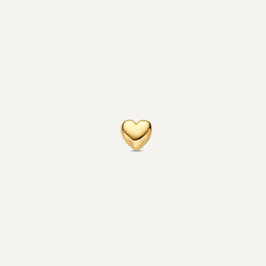 14 Karat Gold Puffy Heart Piercing - 5