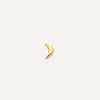 14 Karat Gold Moon Piercing - 5