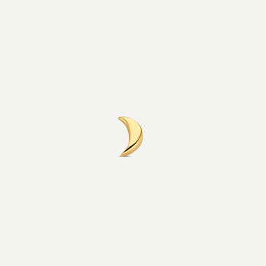 14 Karat Gold Moon Piercing - 5
