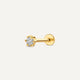 Mini Diamante de Seis Garras para Piercing (0.03 ct)