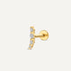 Diamond Threaded Curve Piercing (0.05 ct)