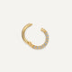 Pavé Diamant Daith Hoop Piercing (10mm) (0.05 ct)