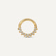 Diamant Evighedsring Daith Creol Piercing (10mm) (0.06 ct)