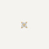14 Karat Gold with Diamonds Diamond Clover Piercing (0.04 ct) - 8