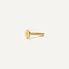 14 Karaat Goud met Diamanten Pavé Diamant Ronde Piercing (0.04 ct) - 9