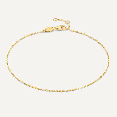 18 Karaat Goud Essential Link Schakelarmband - 1