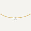 18 Karat Gold Stationed Essential Bracelets Set - 8