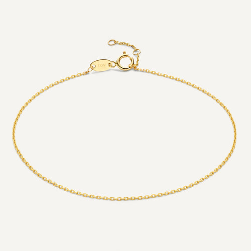 14 Karat Gold Essential Link Chain Bracelet