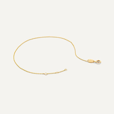 18 Karat Gold Stationed Essential Bracelets Set - 10