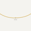 14 Karaat Goud Stationed Essential Armbanden Set - 9