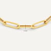 14 Karat Gold Paperclip Set - 12