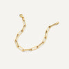 14 Karat Gold Paperclip Set - 15